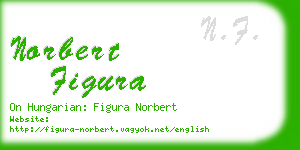 norbert figura business card